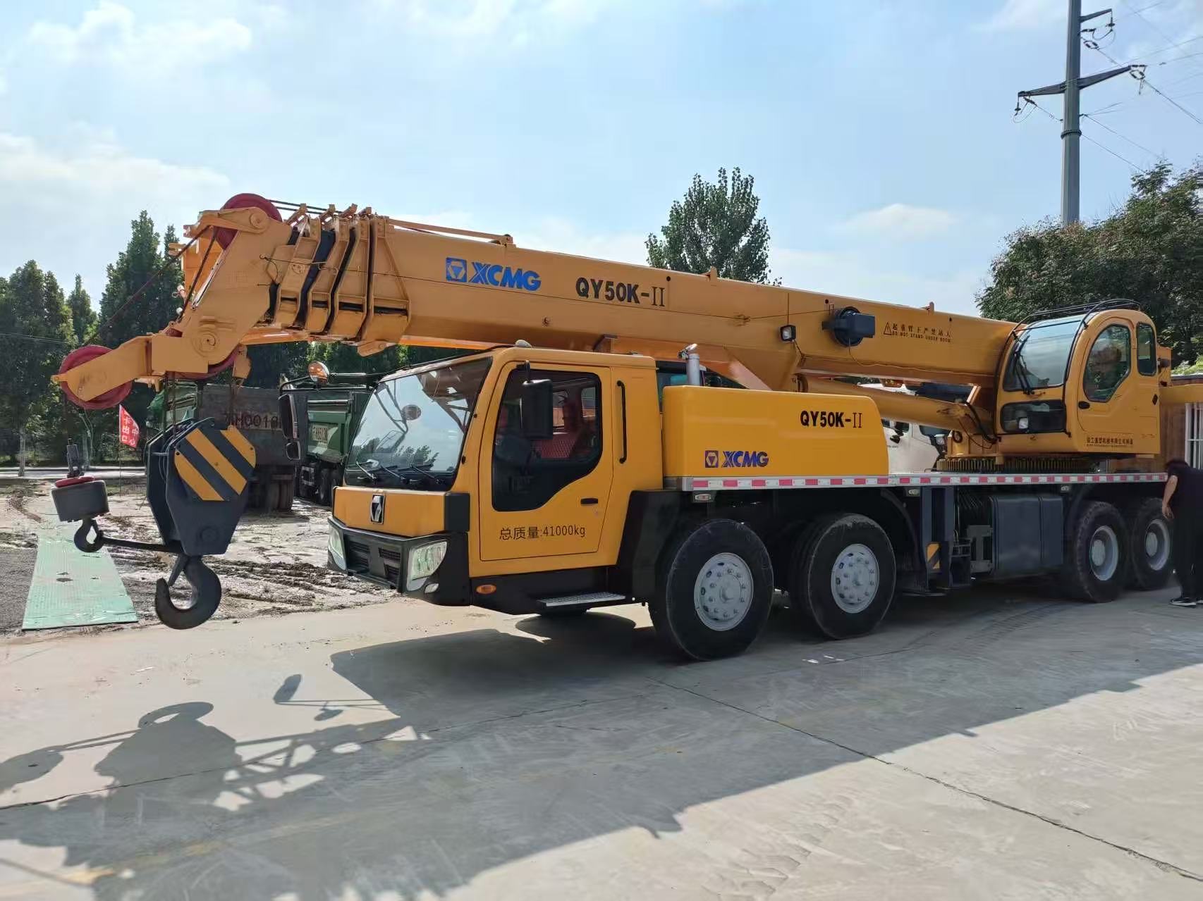 Good Price  2022 XCMG QY50K-II Truck Crane used  Truck For Sale